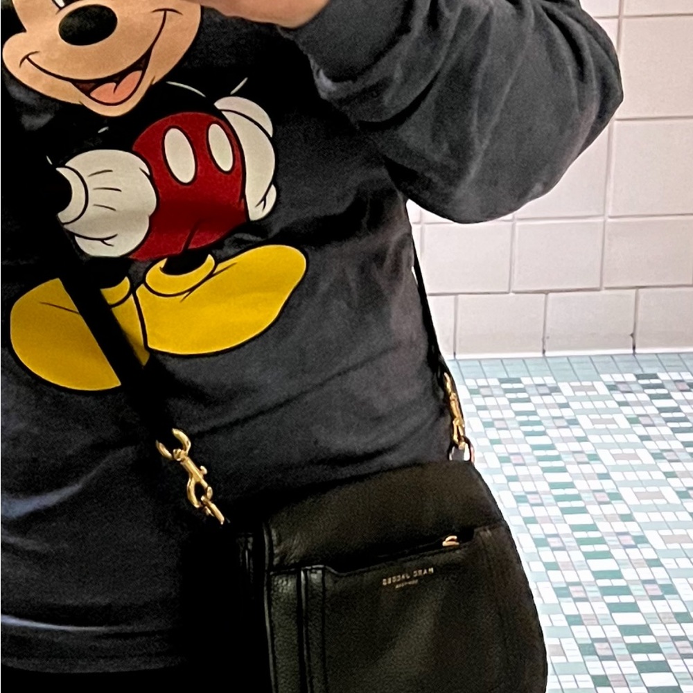 DISNEY BLUE MICkEY MOUSE LONG SLEEVE TEE SHIRT SIZE L - Picture 4 of 4
